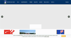 Desktop Screenshot of golfportal.hr